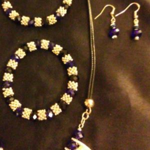 This jewelry is handcrafted. Each set is 20.00